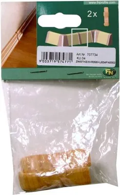 Produktbild von Zwischenstück Kunststoffleiste KU.04 kirsch