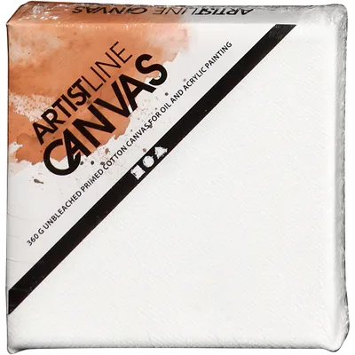 Immagine prodotto di Tela Artistline Bianco, 10x10 cm