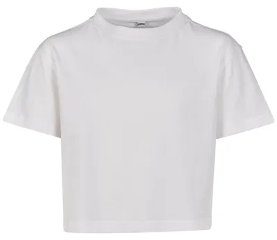 Immagine prodotto di Build Your Brand - T-shirt corta per ragazze LT2461 (128) (bianca)