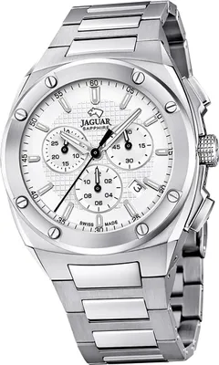 Produktbild von Jaguar Edelstahl Herren Uhr Chronograph Armbanduhr silber Executive D2UJ805/A