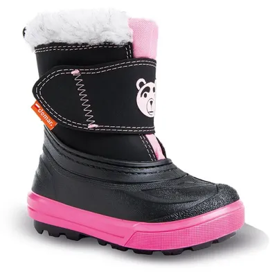 Imagen del producto de Botas de invierno para niños, con forro de lana y suela antideslizante
