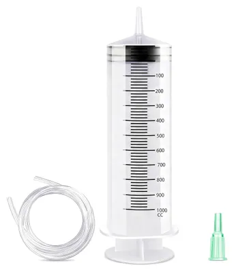 Produktbild von Nocecfi 1000ml Ölabsaugpumpe, Ölabsaugspritze Spritze Mit Schlauch
