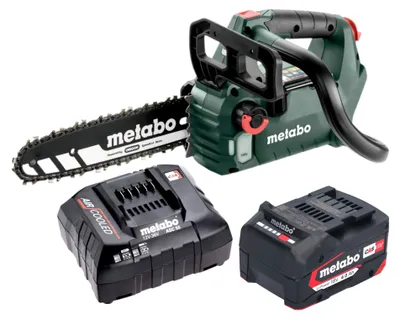 Produktbild von Metabo MS 18 LTX BL 25 Akku Kettensäge 18 V 25 cm Brushless + 1x Akku 4,0 Ah + Ladegerät