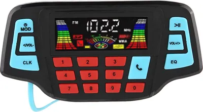 Zdjęcie produktu dla Wodoodporny motocyklowy odtwarzacz MP3 BT Audio Stereo Speaker System Nośnik kart pamięci USB