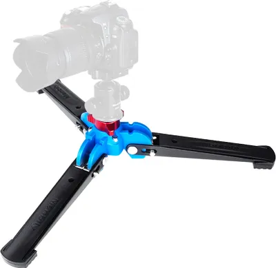 Obrázek produktu pro Manbily M-1 Přenosný univerzální třínohý podpůrný stativový stojan Monopod Stand pro kulovou hlavu monopodu s 3/8" šroubem