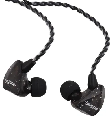 Zdjęcie produktu dla Takstar TS-2300 Black In-Ear Monitor Earphones Black Słuchawki douszne Loop