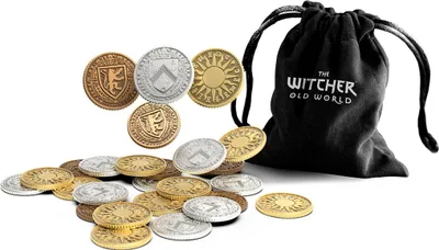 Produktbild von Geh an Bord der The Witcher Old World Metallmünzen