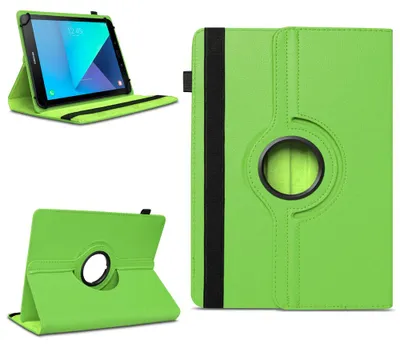 Produktbild von Tablet Hülle Samsung Galaxy Tab S3 9.7 Tasche Schutzhülle Case Cover 360 DrehbarFarben:Grün