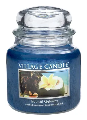 Produktbild von Village Candle Jar Medium 411g Tropical Getaway