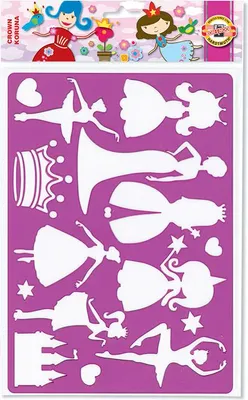 Produktbild von Schablone 9820/8 Prinzessin 6045