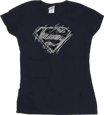 Produktbild von DC Comics - T-Shirt für Damen BI46198 (XL) (Marineblau)
