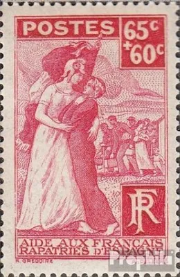 Produktbild von Briefmarken Frankreich 1938 Mi 432 (kompl.Ausg.) postfrisch Spanienrückkehrer