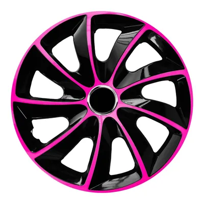 Immagine prodotto di Coprimozzo universale 14'' NRM Stig Extra rosa-nero 1 pezzo