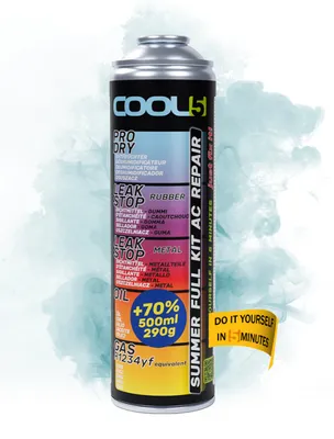 Produktbild von Cool5 5-in-1 Klimaanlagen-Kältemittel R1234yf-Ersatz
