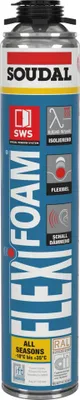 Produktbild von Soudal 1K Flexifoam (Pistole) 500ml 12 Stk