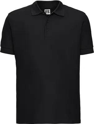 Produktbild von Russell R-577M-0 | Ultimate Baumwolle Poloshirt - Waschbar bis 60 °C - bis 4XL - Farbe: Black - Größe: 4XL