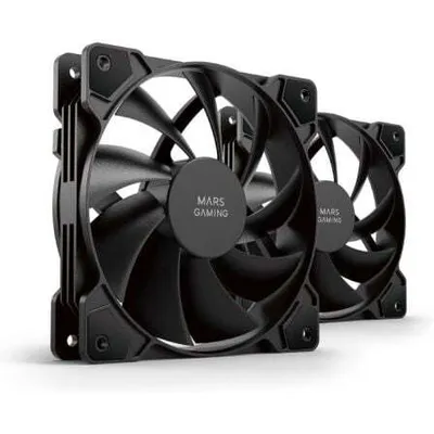 Produktbild von Mars Gaming MFPROX2, Ventilator, 12 cm, 1200 RPM, Schwarz