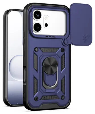 Zdjęcie produktu dla Techsuit etui z serii CamShield przesuwaną Honor 600 600 Pro - niebieskie