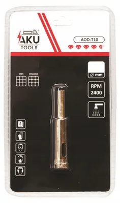 Obrázek produktu pro Wolfcraft diamantová vrtací koruna 25 mm pro mokré vrtání