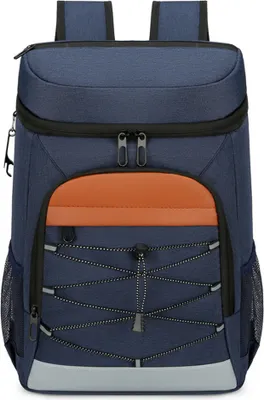 Produktbild von Camping-Kuehlrucksack mit Lunchfach, isoliert, wasserabweisend, fuer Maenner/Frauen, Picknicks, Reisen, Sport, grosse Kapazitaet, leichtes, wasserdichtes Futter