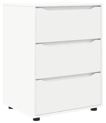 Obrázek produktu pro vidaXL Úložná skříň bílá 60 x 48 x 81 cm Materiál na bázi dřeva