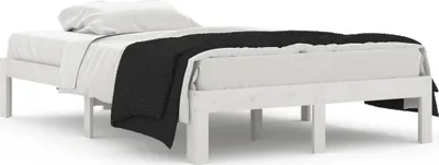 Obrázek produktu pro vidaXL Postel z masivu bílá 120x190 cm