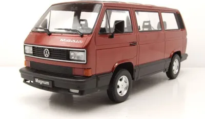 Produktbild von KK-Scale - KKDC180991 VW Bus T3 Multivan Magnum 1987 Rot 1:18