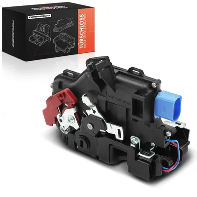 Obrázok produktu pre Zámok dverí – zadné ľavé – pre vozidlá VW Golf Plus V/VI Variant, Jetta IV, Touareg, Touran – Seat Toledo III – Škoda – OEM 7L0839015A