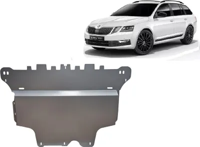 Immagine prodotto di Protezione antincastro in alluminio per Skoda Octavia III
