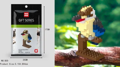 Produktbild von Jägerlieste Figur Bausteine Modell LNO Micro-Bricks
