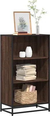 Immagine prodotto di Maison Exclusive - Libreria effetto rovere marrone 60x35x107,5 cm Materiale ligneo