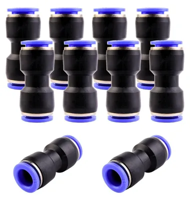 Zdjęcie produktu dla Złącza pneumatyczne, 10 x 11 mm, proste, szybkozłączki do narzędzi pneumatycznych