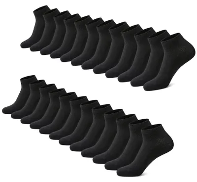 Produktbild von Solidchoice – 12 Paar atmungsaktive Sportsocken für Aktivitäten