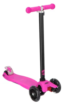 Image de RIDD Trottinette pour enfants - Roues LED, roulement ABEC 7 & charge max. 80?kg Rose