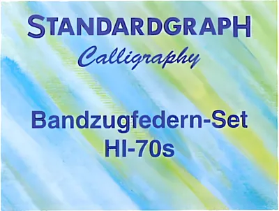 Produktbild von Standardgraph Bandzugfedern Set 7 Stück, Größe 0,5 mm bis 4,0 mm