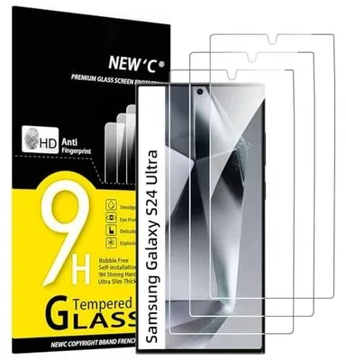 Zdjęcie produktu dla Szkło hartowane samsung galaxy S24 ultra ochronne 3 szt. zestaw