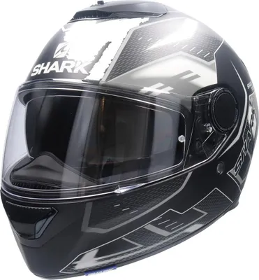 Produktbild von SHARK SPARTAN 1.2 ANTHEON Integralhelm matt schwarz-weiss XXL