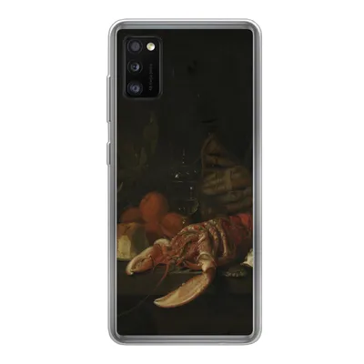 Produktbild von MuchoWow® Handyhülle Schutzhülle Hülle für Samsung Galaxy A41 Stilleben - Gemälde von Jan Davidsz. de Heem Silikon Softcase Handy Hülle - Mobiltelefon