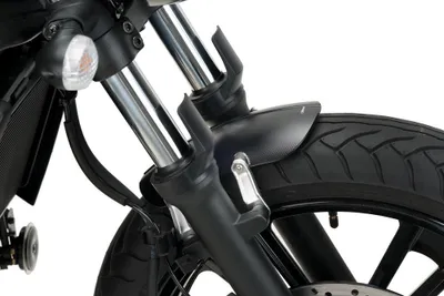 Produktbild von PUIG 9673N Vorderer Kotflügel dicken Aluminiumblech  passend fuer KAWASAKI VULCAN S Schwarz