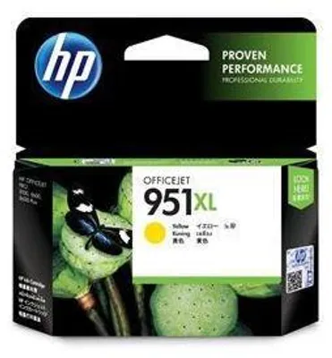 Zdjęcie produktu dla HP 951XL oryginalny wkład atramentowy żółty XL, Żółty, Tusz na bazie pigmentu, 1 szt., 1500 stron(y)