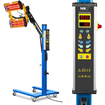 Obrázek produktu pro Infračervená sušička barev - 2200 W - 2 zářiče | MSW IR-DRYER2000.1