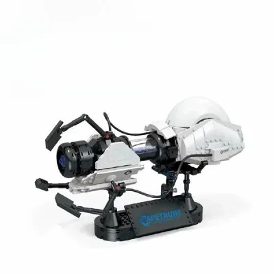 Produktbild von Portal Gun Bausteine Set DIY Waffenmodell Klemmbaustein Lernspielzeug Jungen Geschenk Deko