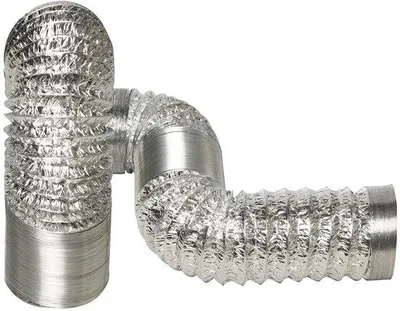 Obrázok produktu pre Ohybná hliníková hadica 100 mm x 6 m pre klimatizačné zariadenia