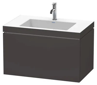 Produktbild von DURAVIT LC6917O8080 WTU L-Cube mit Vero Air 500x800x480mm