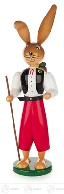 Produktbild von Osterhase Hasenwanderbursche Höhe = 55cm NEU