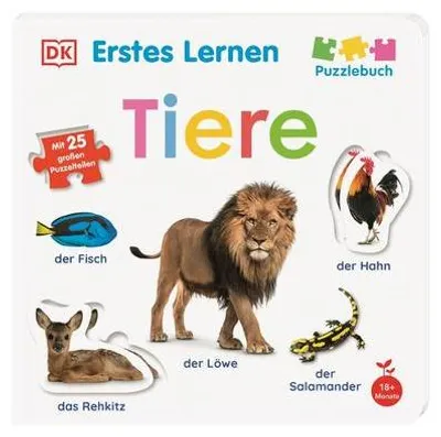 Image de Erstes Lernen Puzzlebuch. Tiere