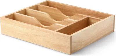 Produktbild von CONTINENTA Besteckkasten, Gummibaum 35x30x7 cm 30741 4017167307411