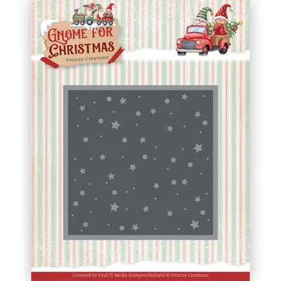 Produktbild von Stanzschablone - Yvonne Creations - Gnome for Christmas - Christmas Gnome Sterne