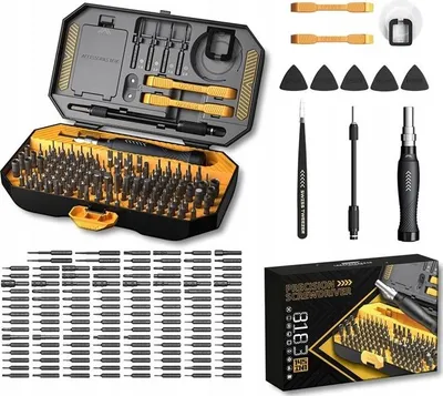 Produktbild von Multifunktionales Schraubendreher-Set für Präzisionsschrauben, Jakemy JM-8183, 145-teilig