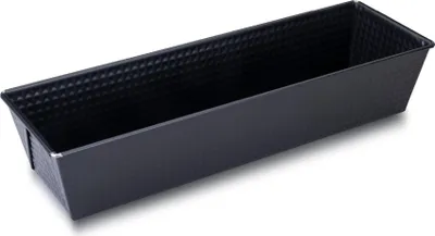Produktbild von Zenker Königskuchenform Perfect Black 35 cm  Hochwertige Kastenform aus Stahlblech, ideal für Brote und Kuchen